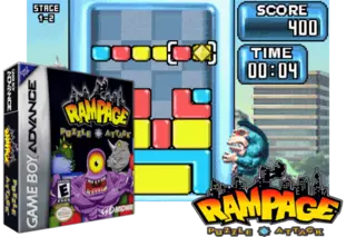 Image n° 3 - screenshots  : Rampage - Puzzle Attack